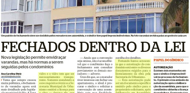 Jornal Extra – matéria Fechados dentro da lei