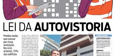 Jornal O Dia (Imóveis) – matéria Lei da Autovistoria