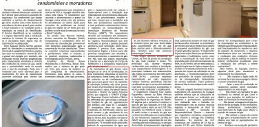 Revista Supra Condomínio – matéria De olho no gás!