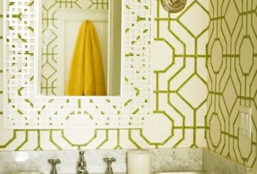 6 orientações sobre como utilizar papel de parede no banheiro