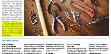 Jornal Extra (caderno Bela Casa) – Aquele kit necessário